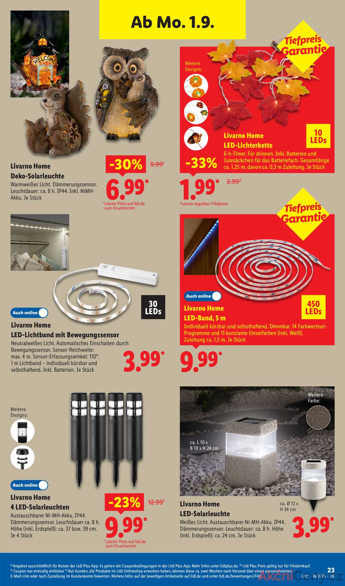 Leták Lidl Německo 1.9.-6.9.2025 strana 13