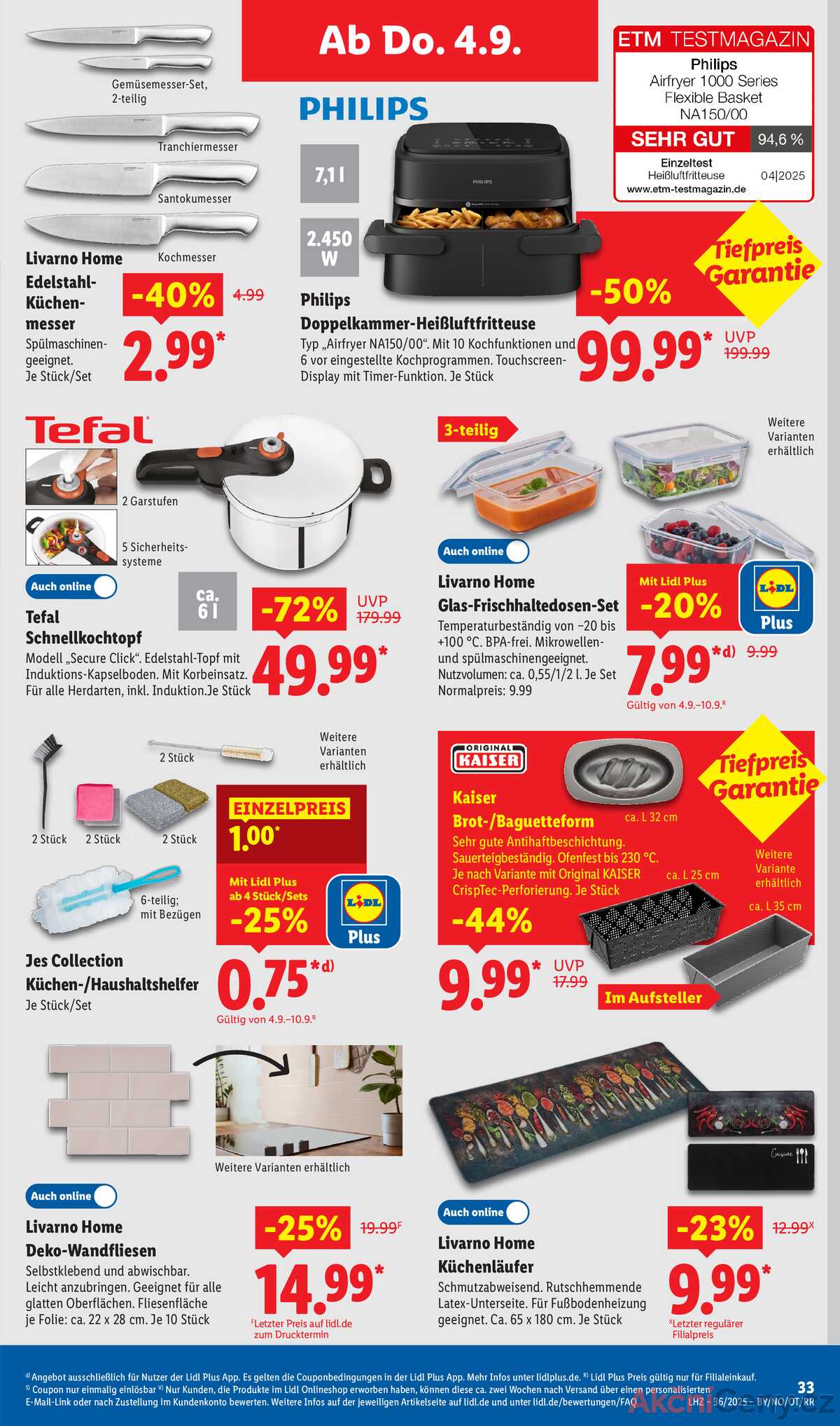 Leták Lidl Německo 1.9.-6.9.2025 strana 23