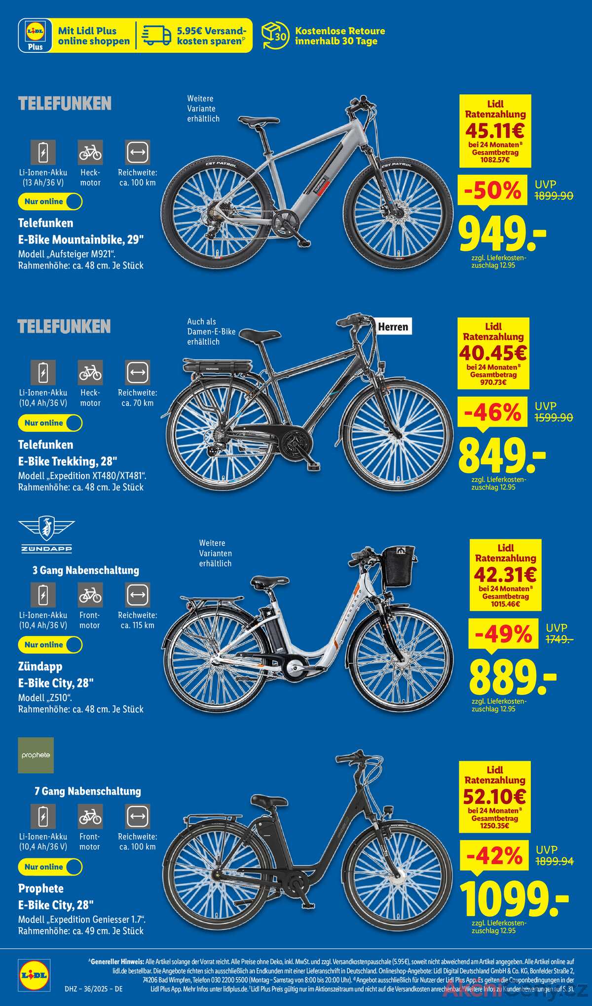 Leták Lidl Německo 1.9.-6.9.2025 strana 30