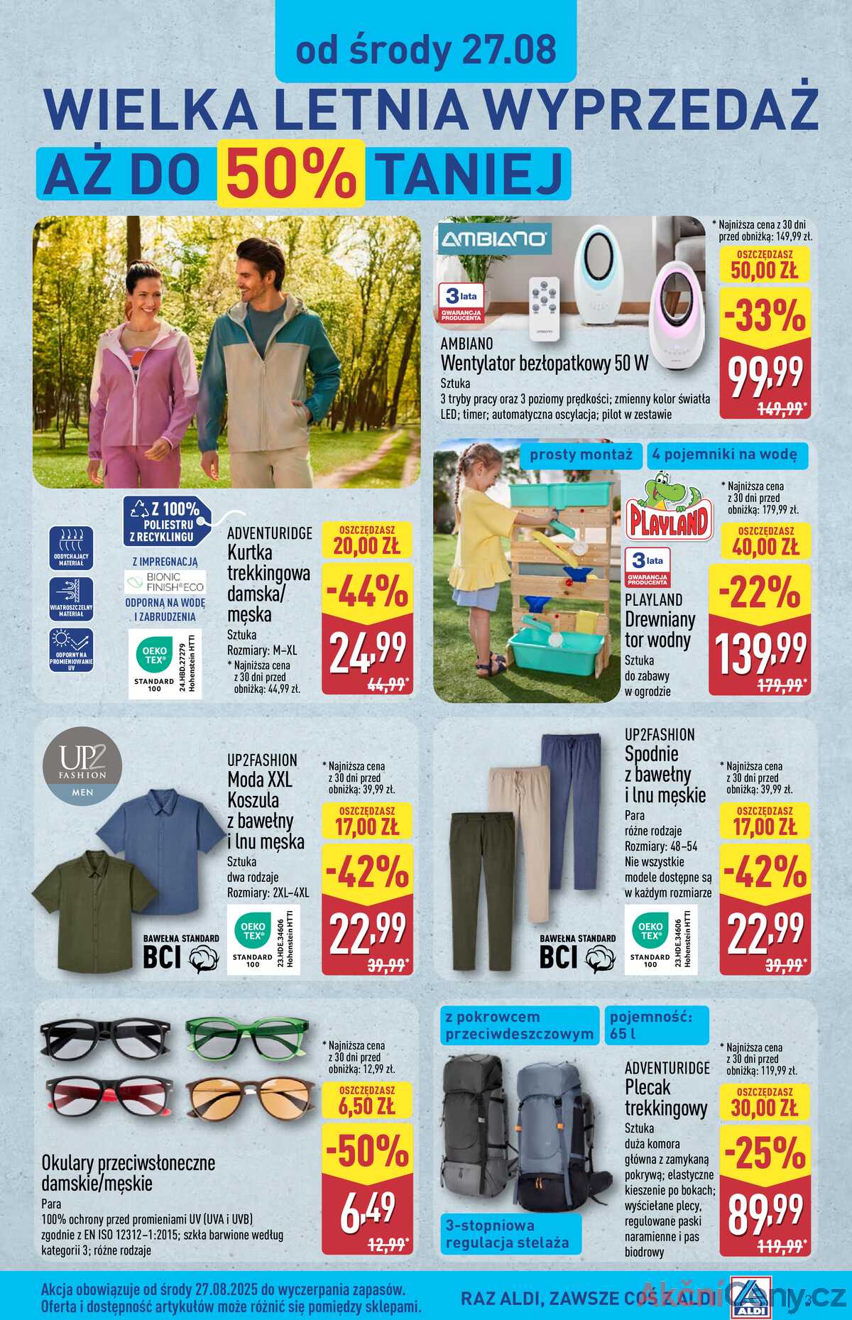 Leták Aldi Polsko 27.8.-2.9.2025 - Od středy 27.08 a strana 3