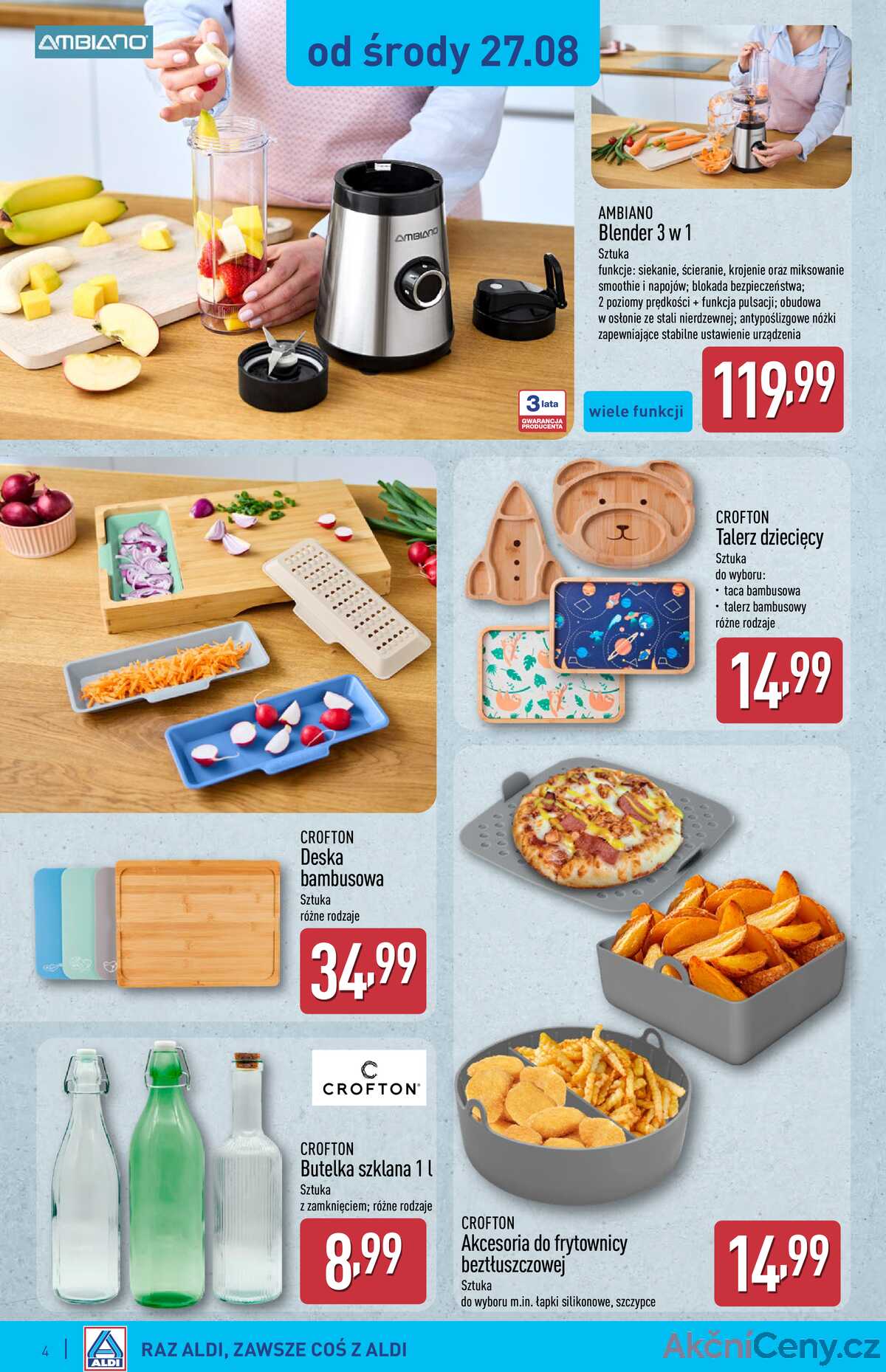 Leták Aldi Polsko 27.8.-2.9.2025 - Od středy 27.08 a strana 4