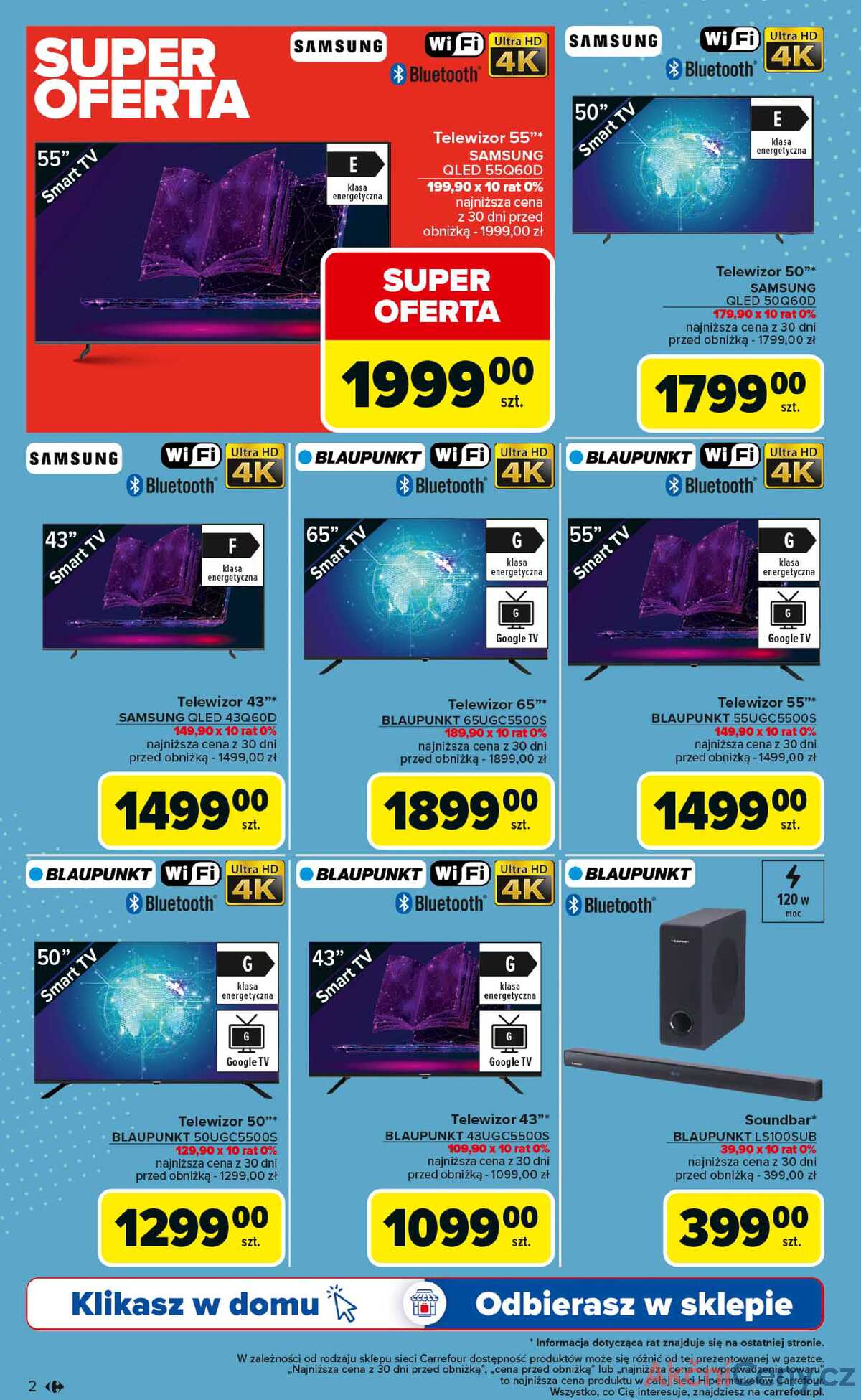 Leták Carrefour Polsko 18.8.-6.9.2025 - Multimédia strana 2