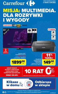 Leták Carrefour Polsko 18.8.-6.9.2025 - Multimédia