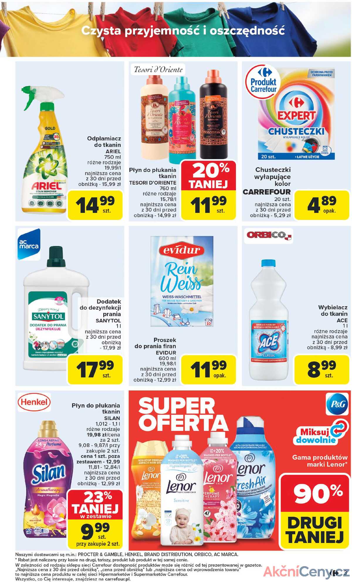 Leták Carrefour Polsko 18.8.-31.8.2025 - Dobrá příležitost k čištění strana 3