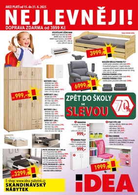 Idea nábytek letáky