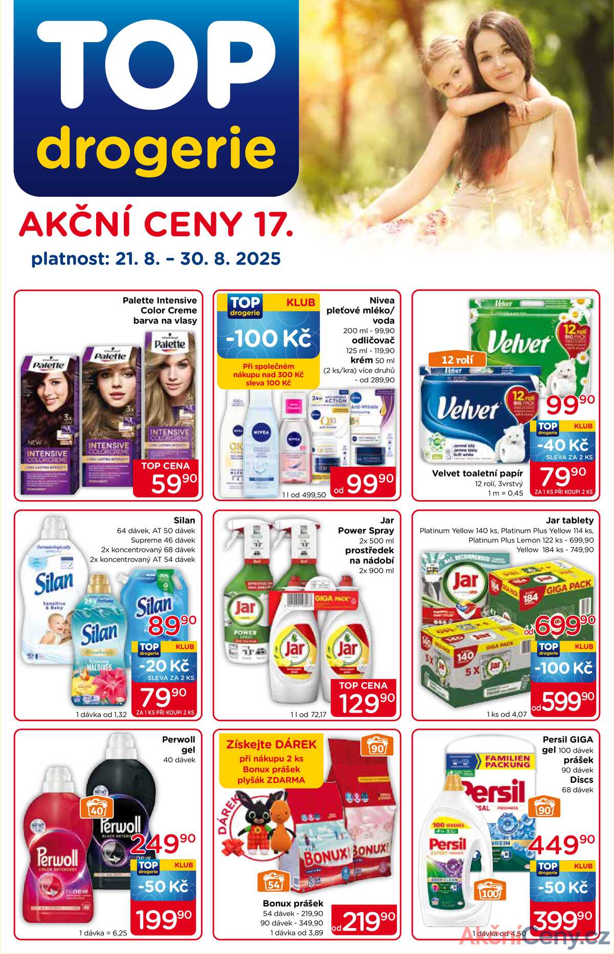 TOP drogerie do 30.8. strana 1