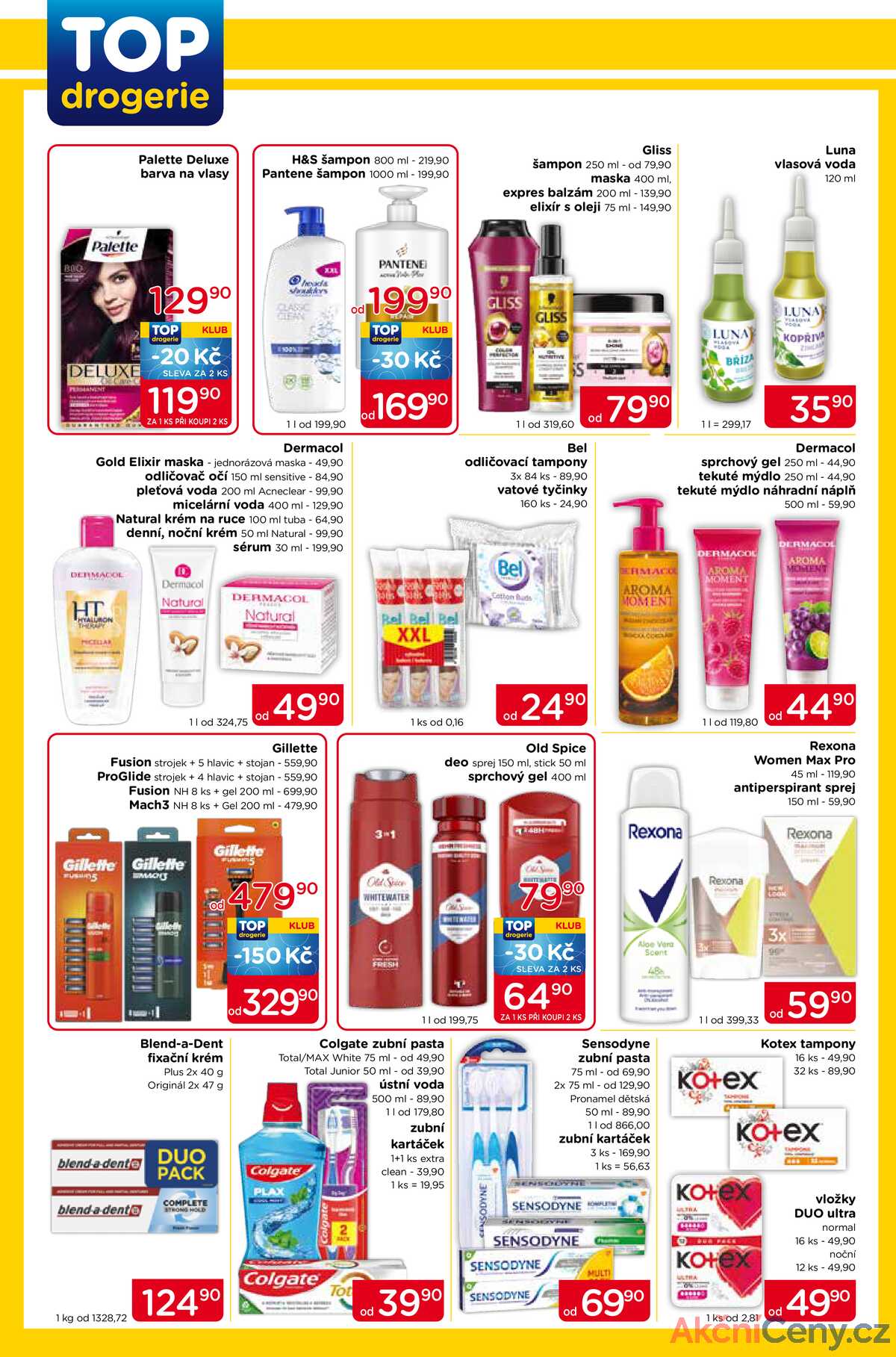 TOP drogerie do 30.8. strana 2