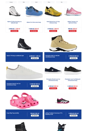 Intersport Boty - 19. 8. 2025