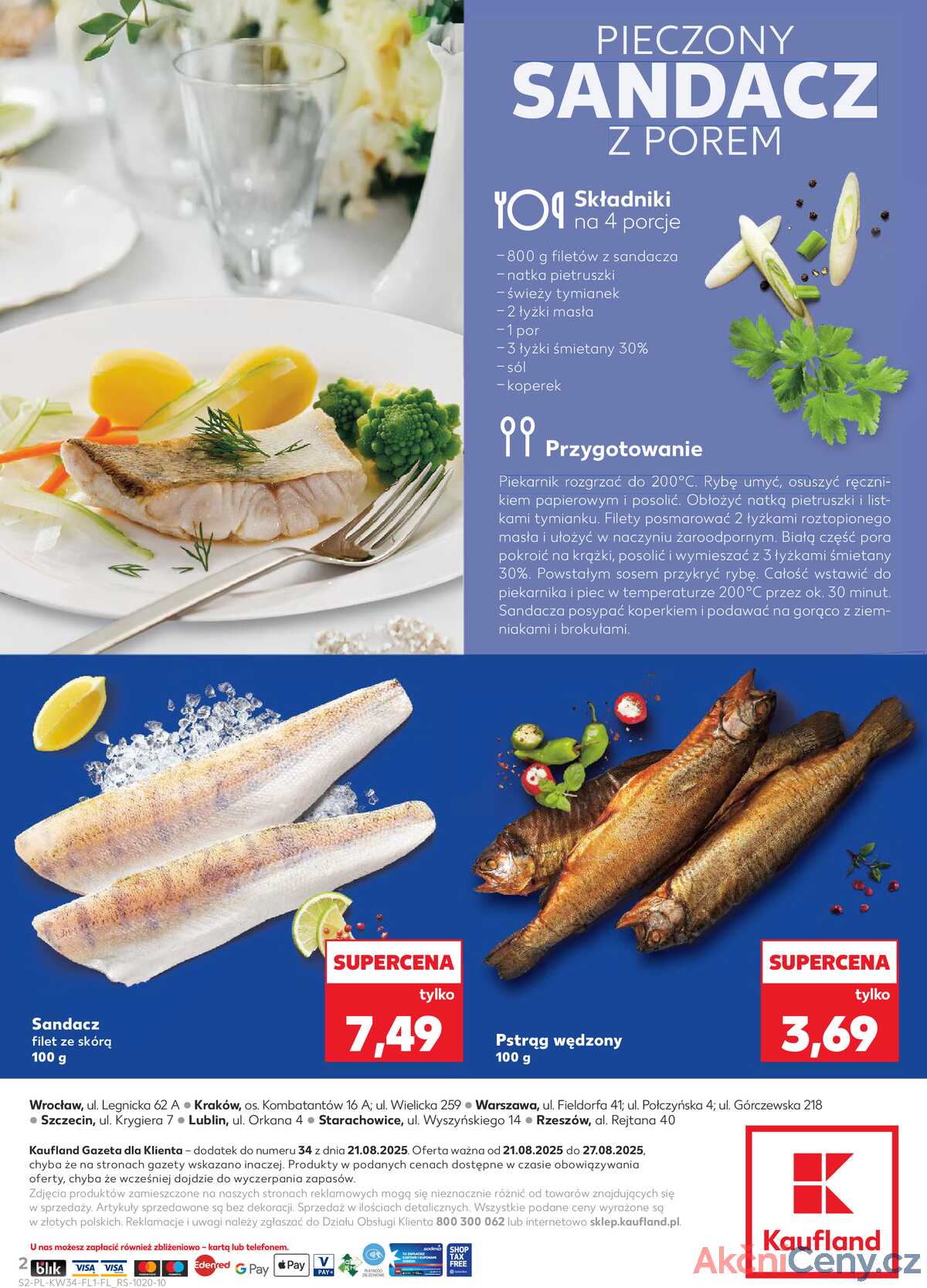 Leták Kaufland Polsko 21.8.-27.8.2025 strana 2