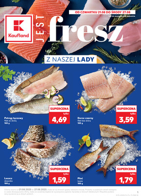 Leták Kaufland Polsko 21.8.-27.8.2025