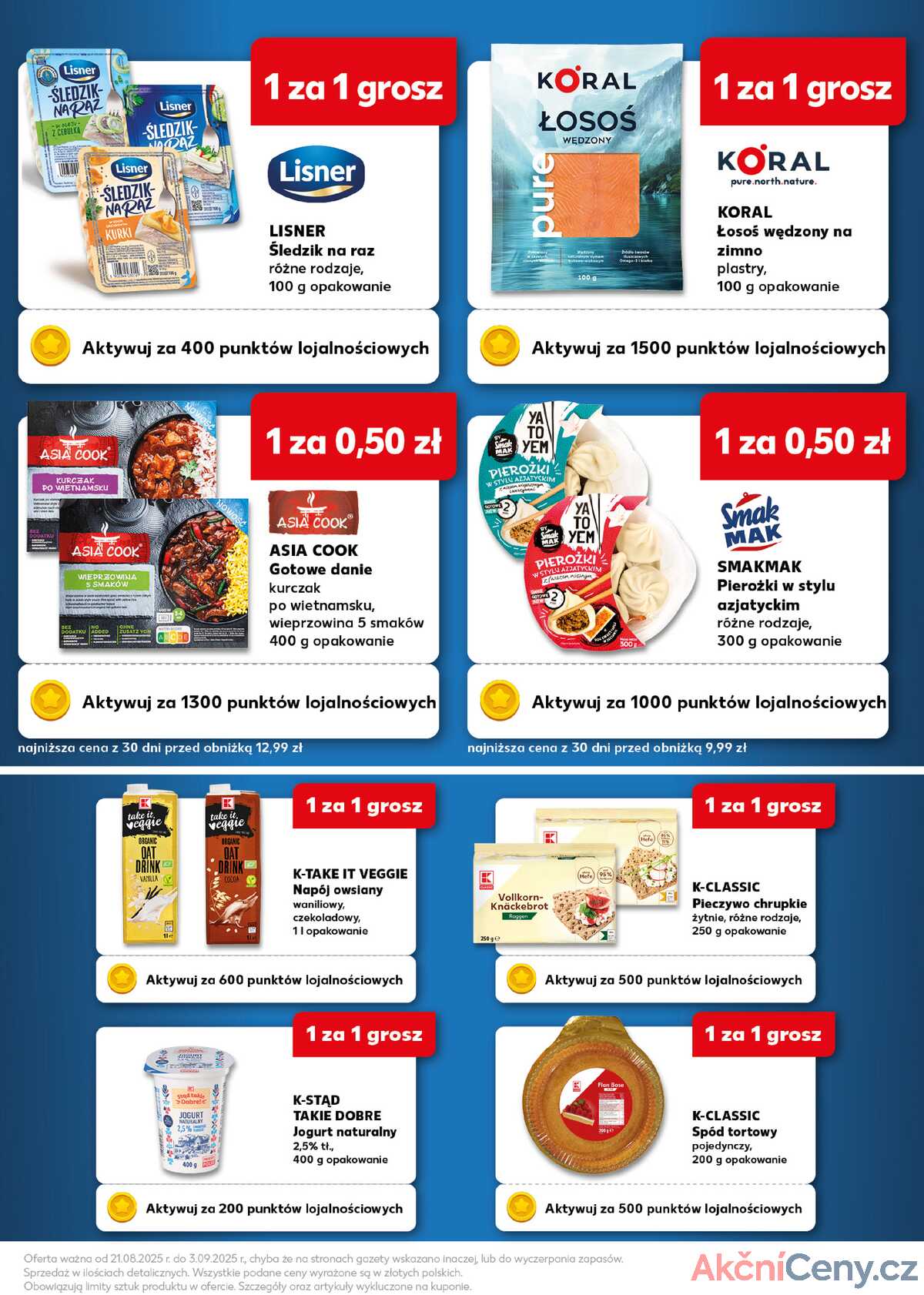 Leták Kaufland Polsko 21.8.-3.9.2025 strana 3