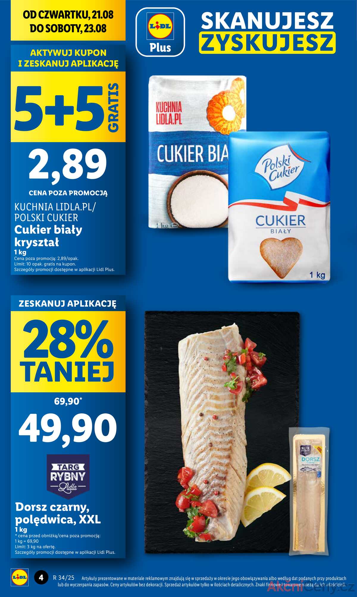 Leták Lidl Polsko 21.8.-23.8.2025 strana 4