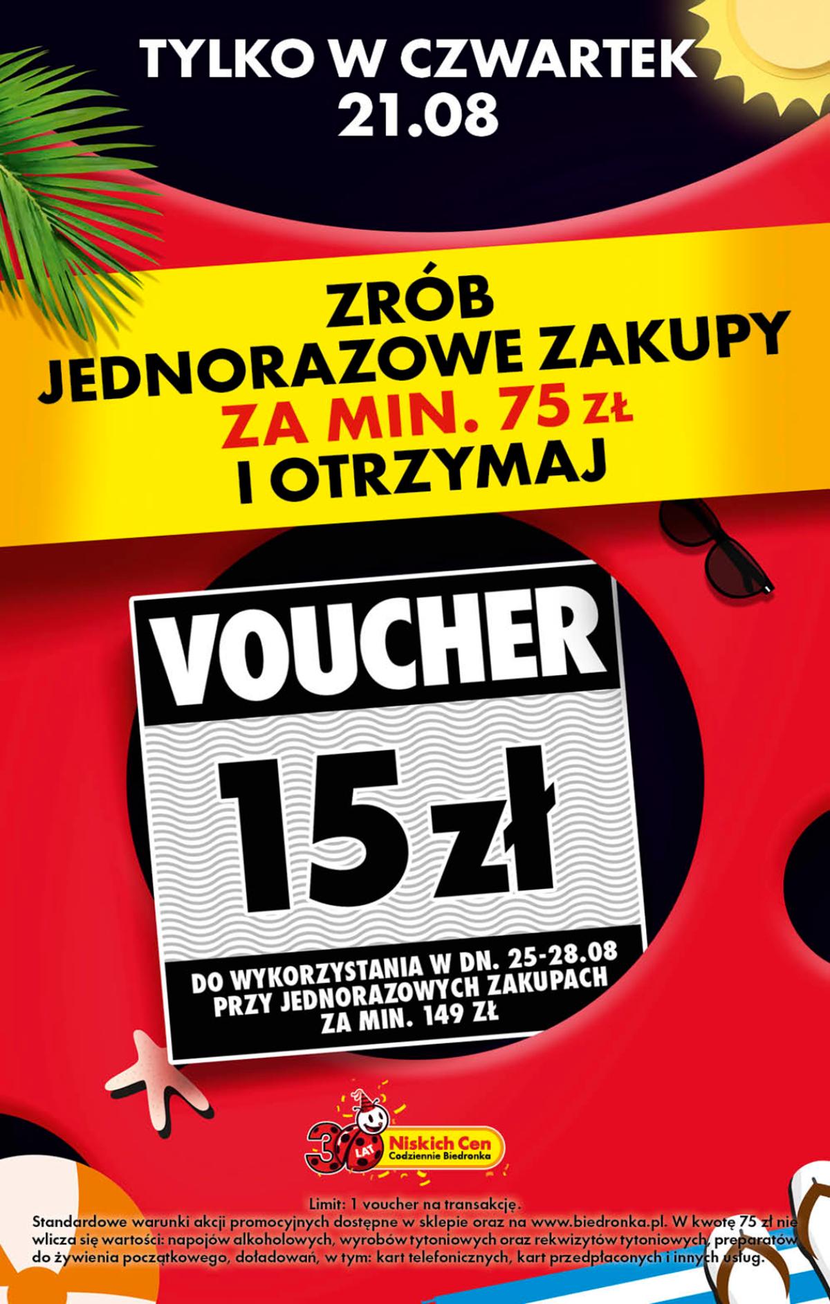 Leták Biedronka Polsko 21.8.-27.8.2025 strana 2