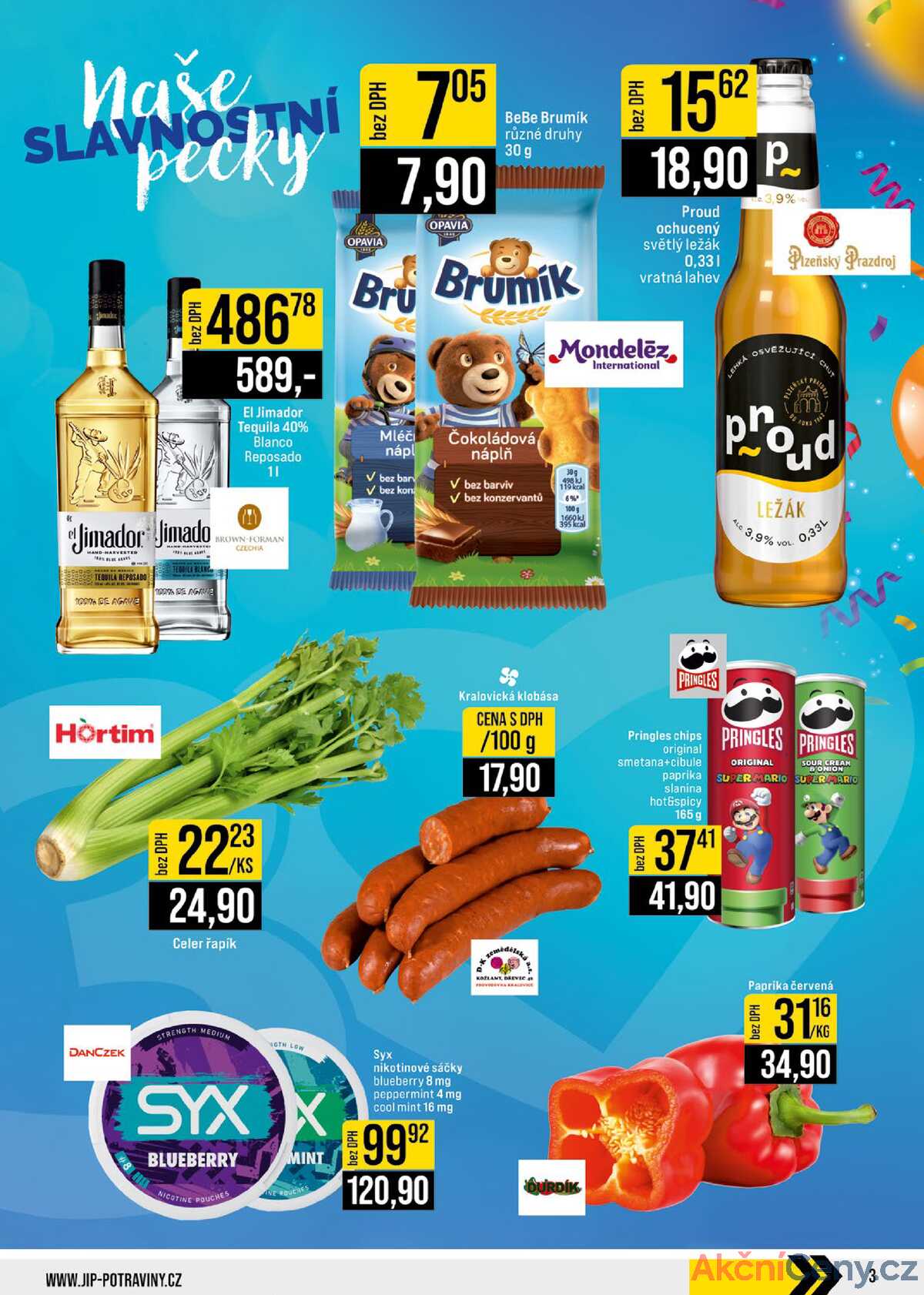 JIP Cash & Carry České Budějovice, Most, Náchod, Polička, Sušice a Svoboda nad Úpou od 20.8. do 26.8.2025 strana 3