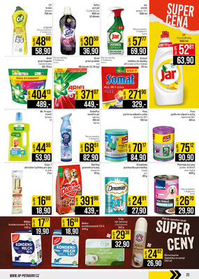 JIP Cash & Carry České Budějovice, Most, Náchod, Polička, Sušice a Svoboda nad Úpou od 20.8. do 26.8.2025