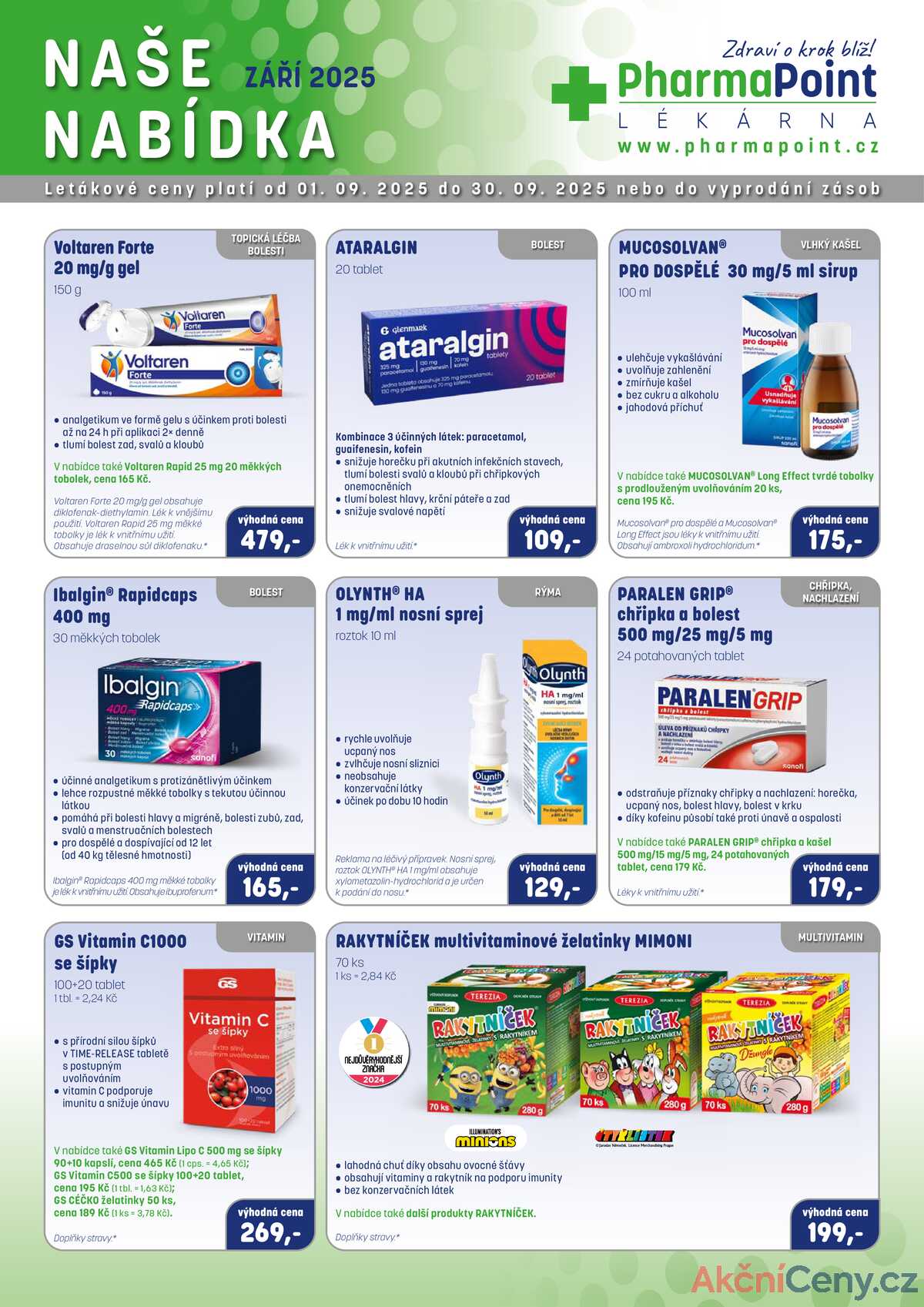 Pharma Point typ A od 1.9. do 30.9.2025 strana 1