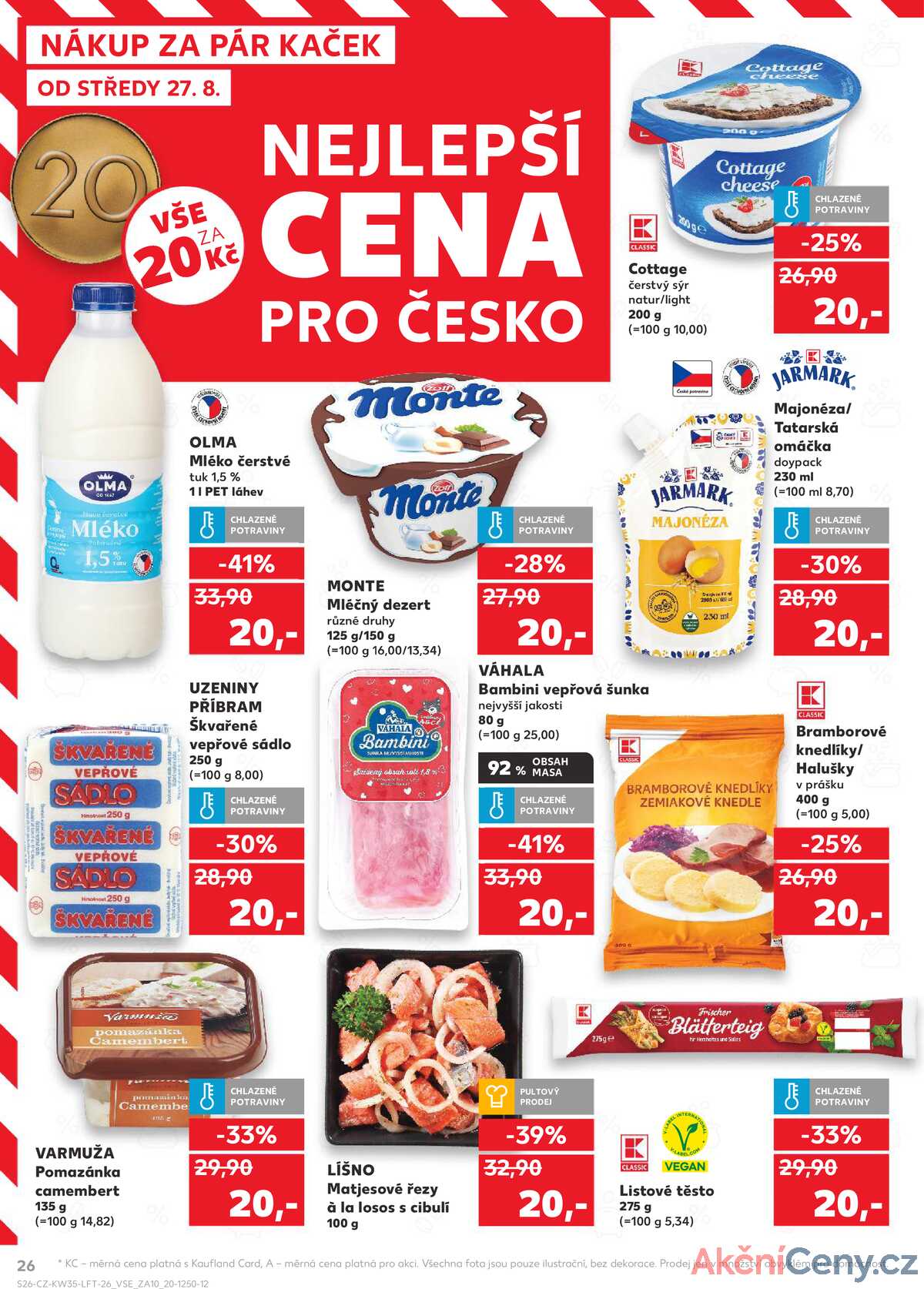 Kaufland 27.8. - 2.9. - Kaufland - Tábor strana 26