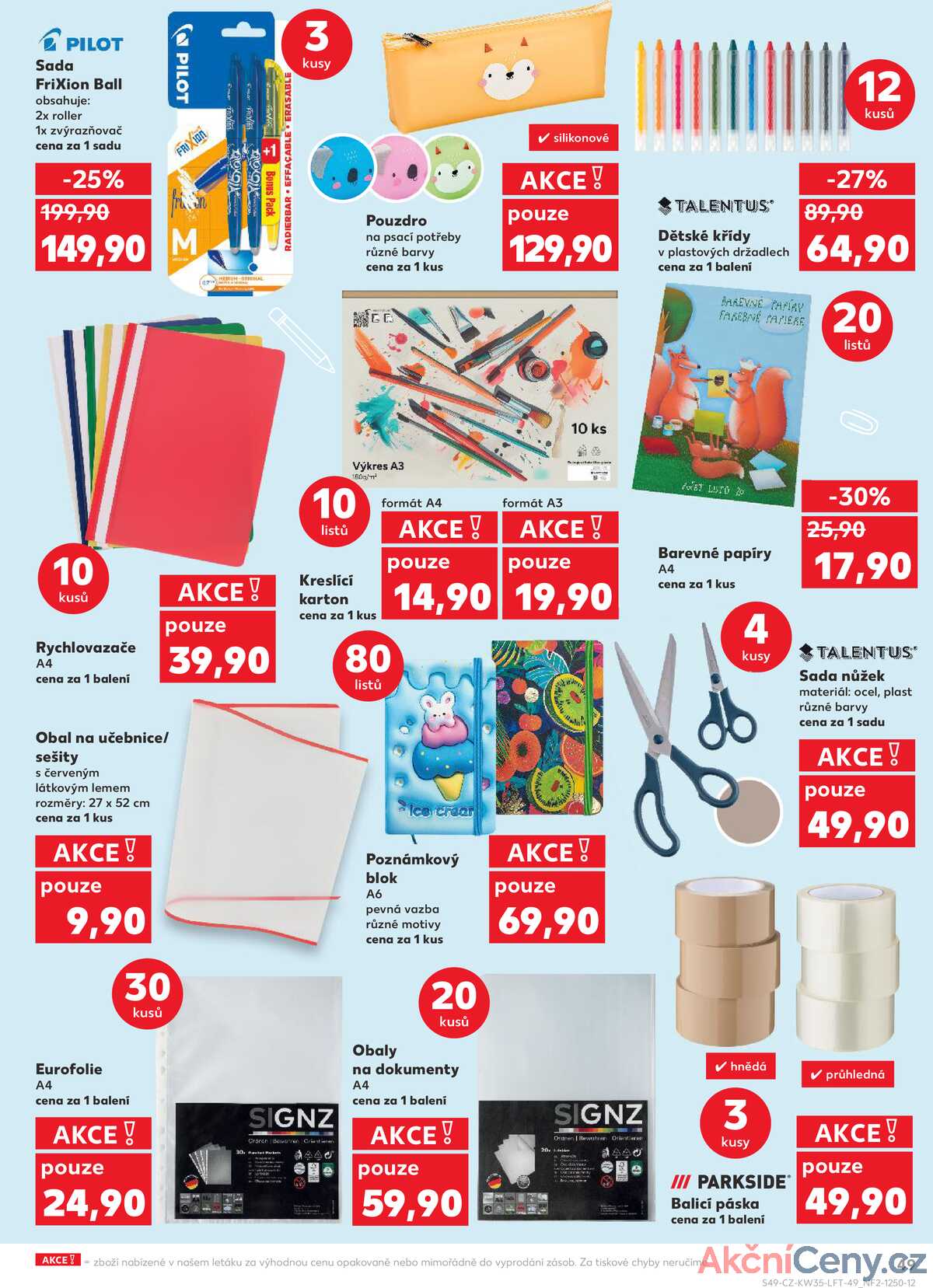 Kaufland 27.8. - 2.9. - Kaufland - Tábor strana 49