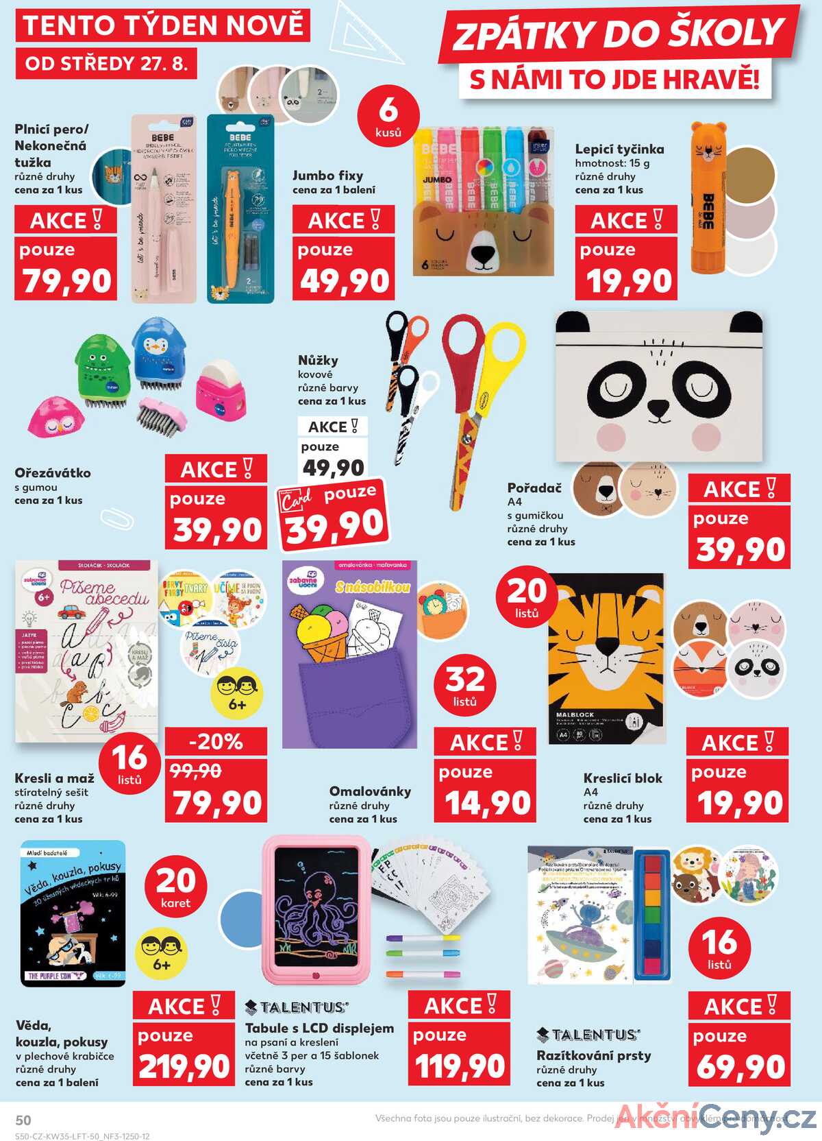 Kaufland 27.8. - 2.9. - Kaufland - Tábor strana 50