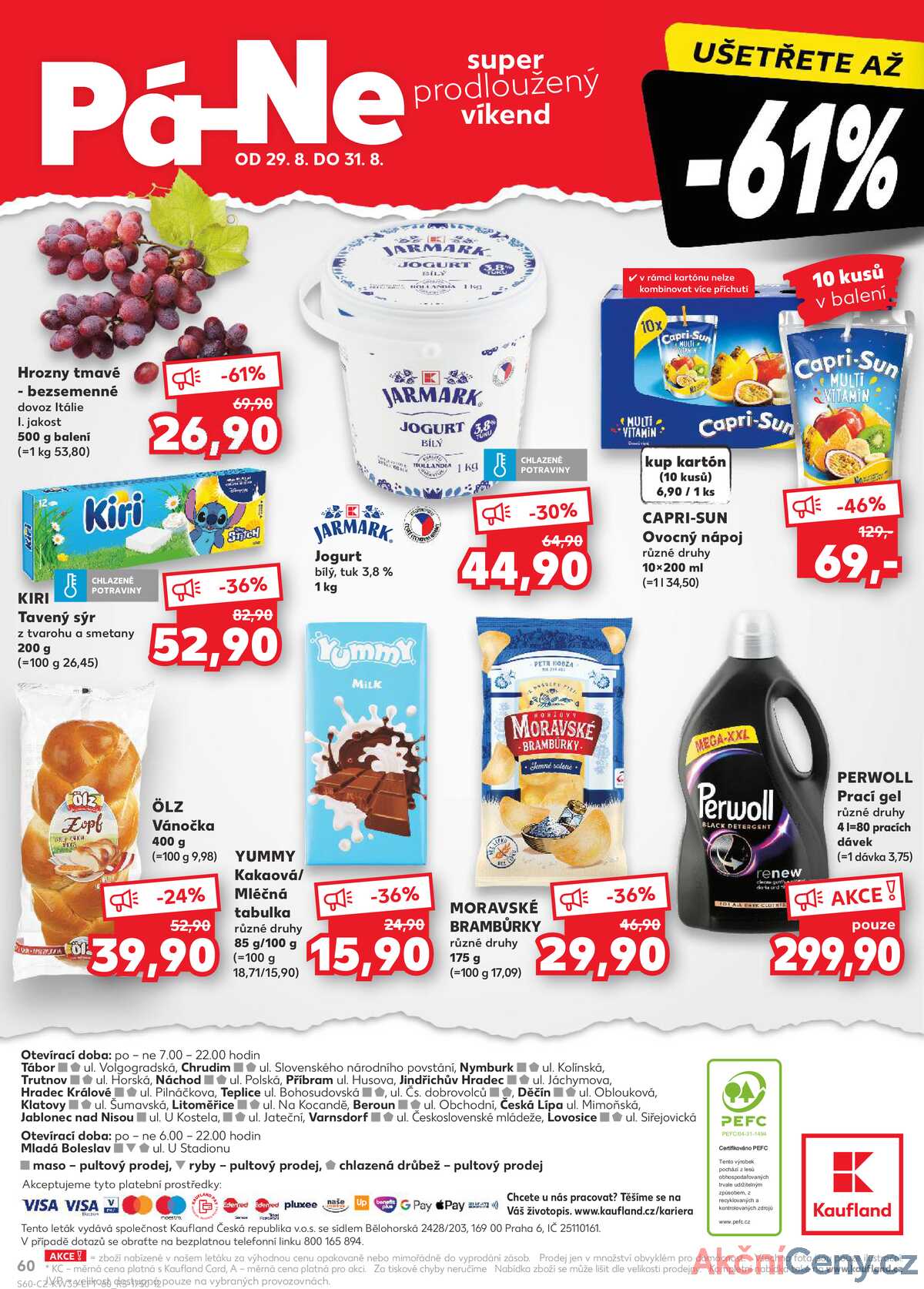 Kaufland 27.8. - 2.9. - Kaufland - Tábor strana 60
