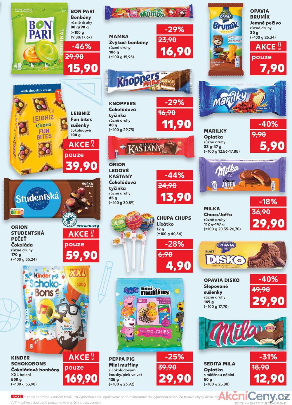 Leták Kaufland - Kaufland 27.8. - 2.9. - Kaufland - Tábor - strana 17