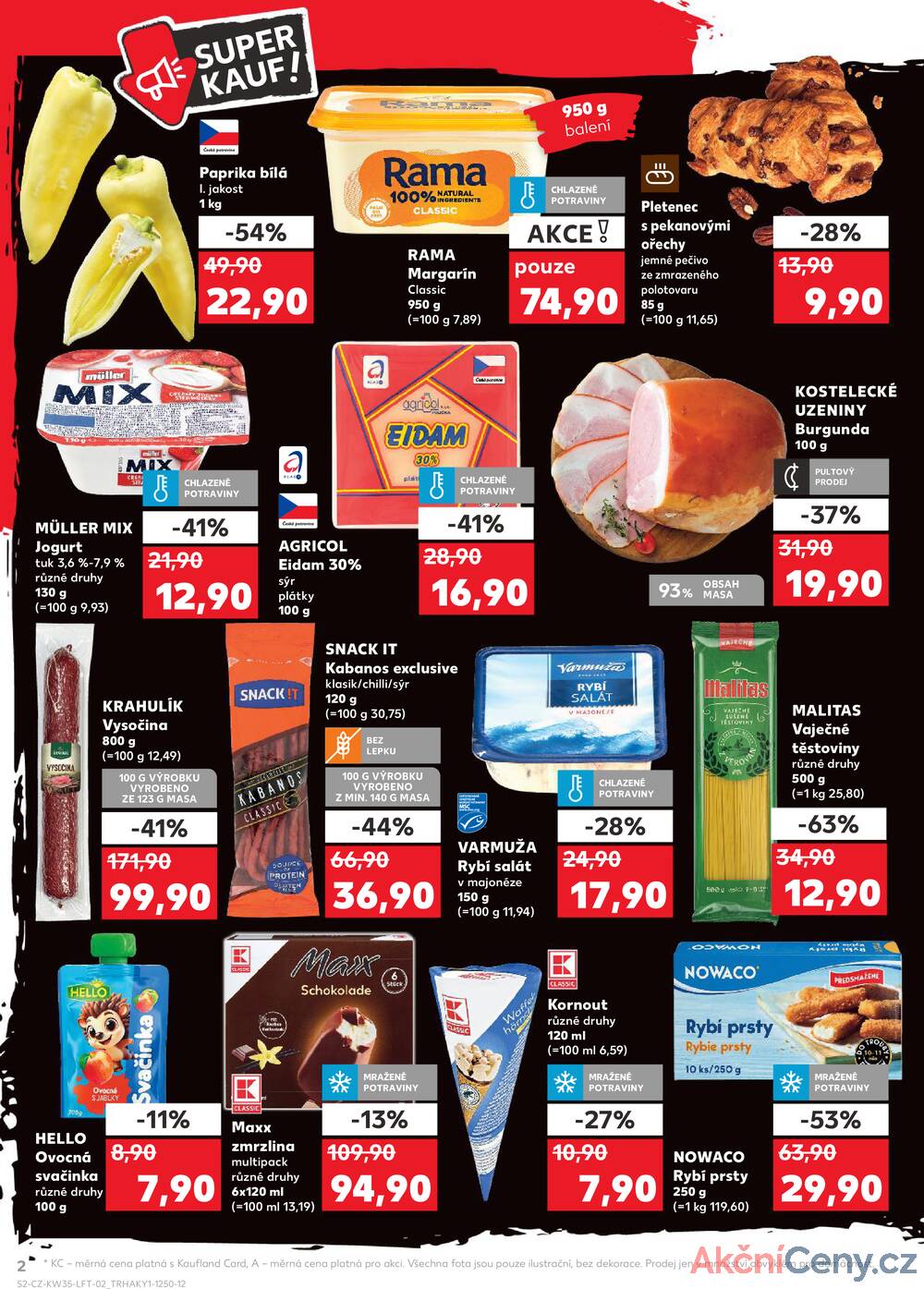 Leták Kaufland - Kaufland 27.8. - 2.9. - Kaufland - Vyškov - strana 2