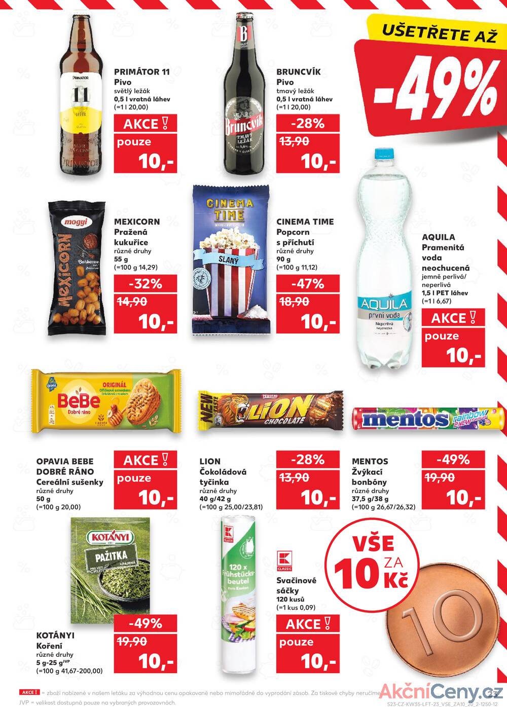 Leták Kaufland - Kaufland 27.8. - 2.9. - Kaufland - Vyškov - strana 23