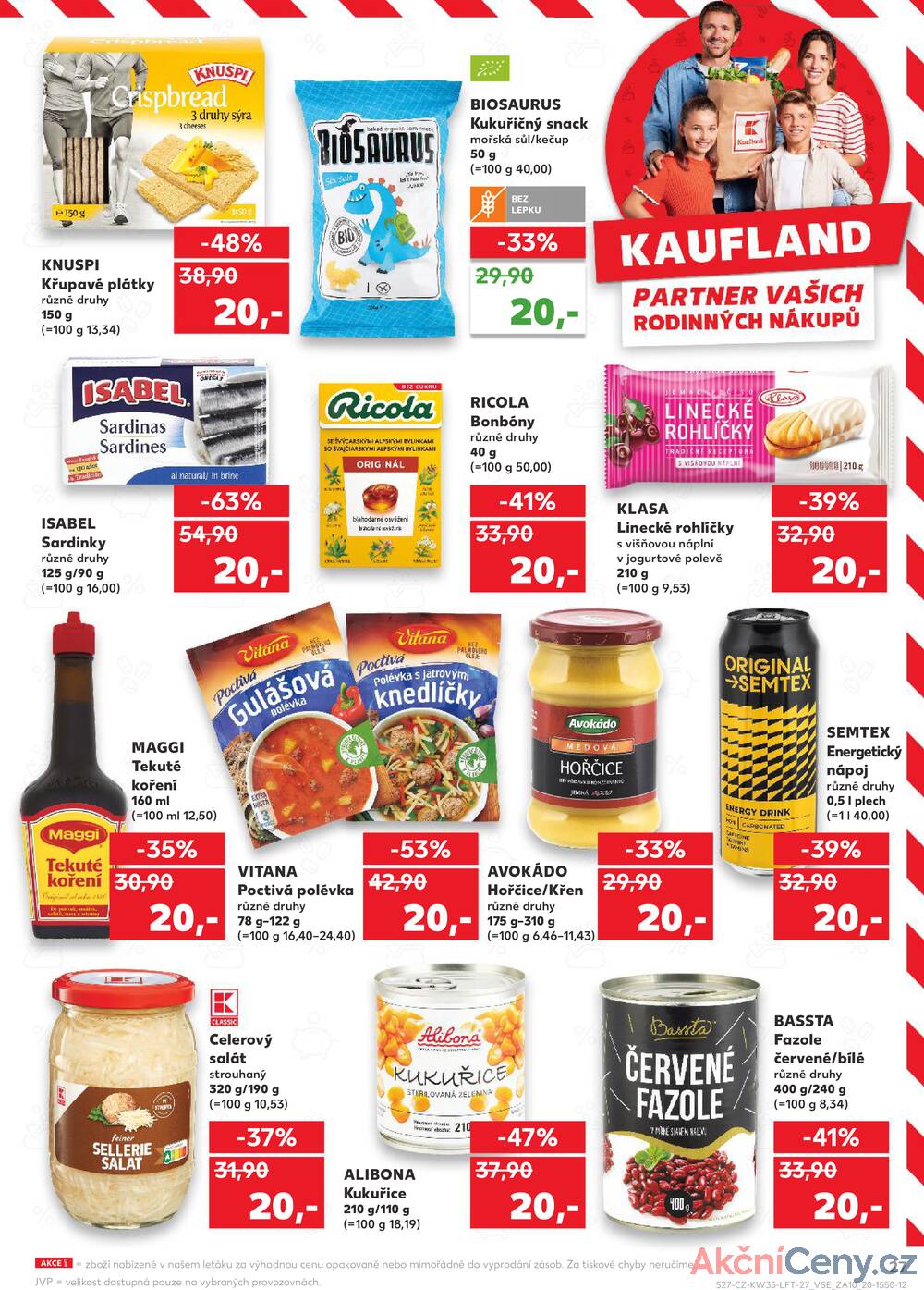 Leták Kaufland - Kaufland 27.8. - 2.9. - Kaufland Praha-Barrandov - strana 27