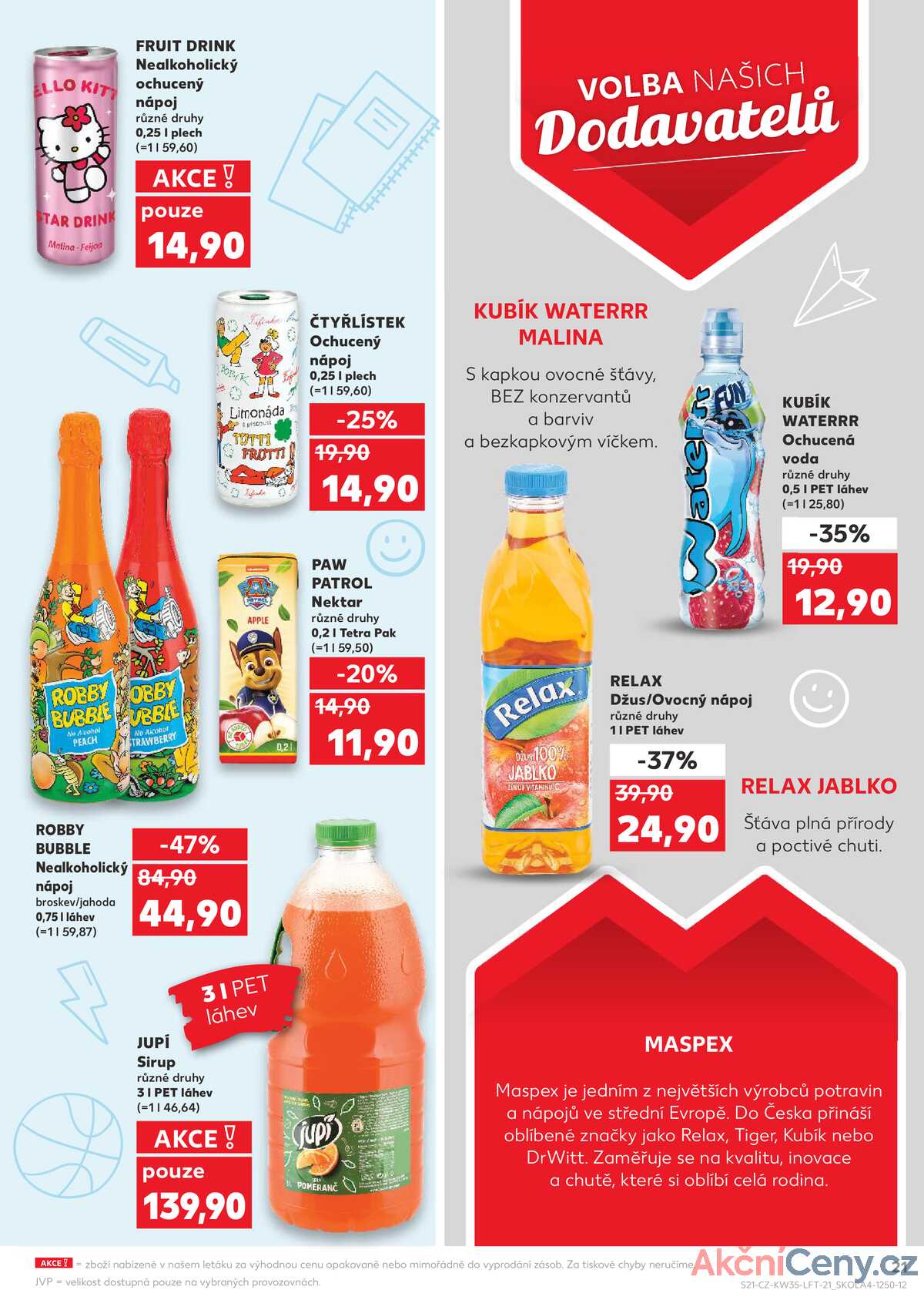 Kaufland 27.8. - 2.9. - Kaufland - Sokolov strana 21