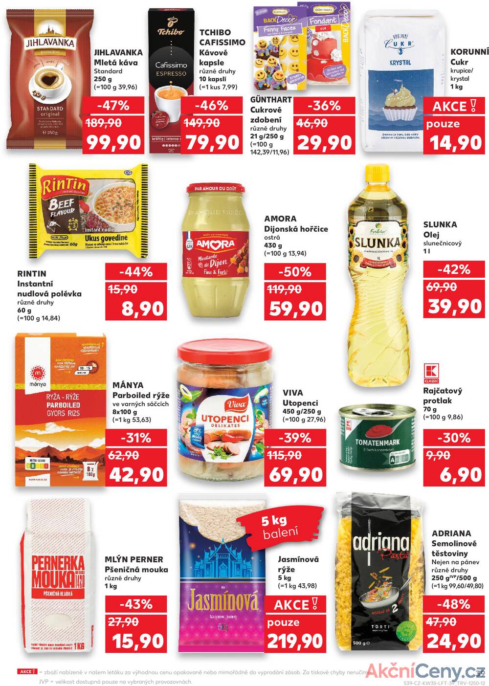 Leták Kaufland - Kaufland 27.8. - 2.9. - Kaufland - Kolín - strana 39