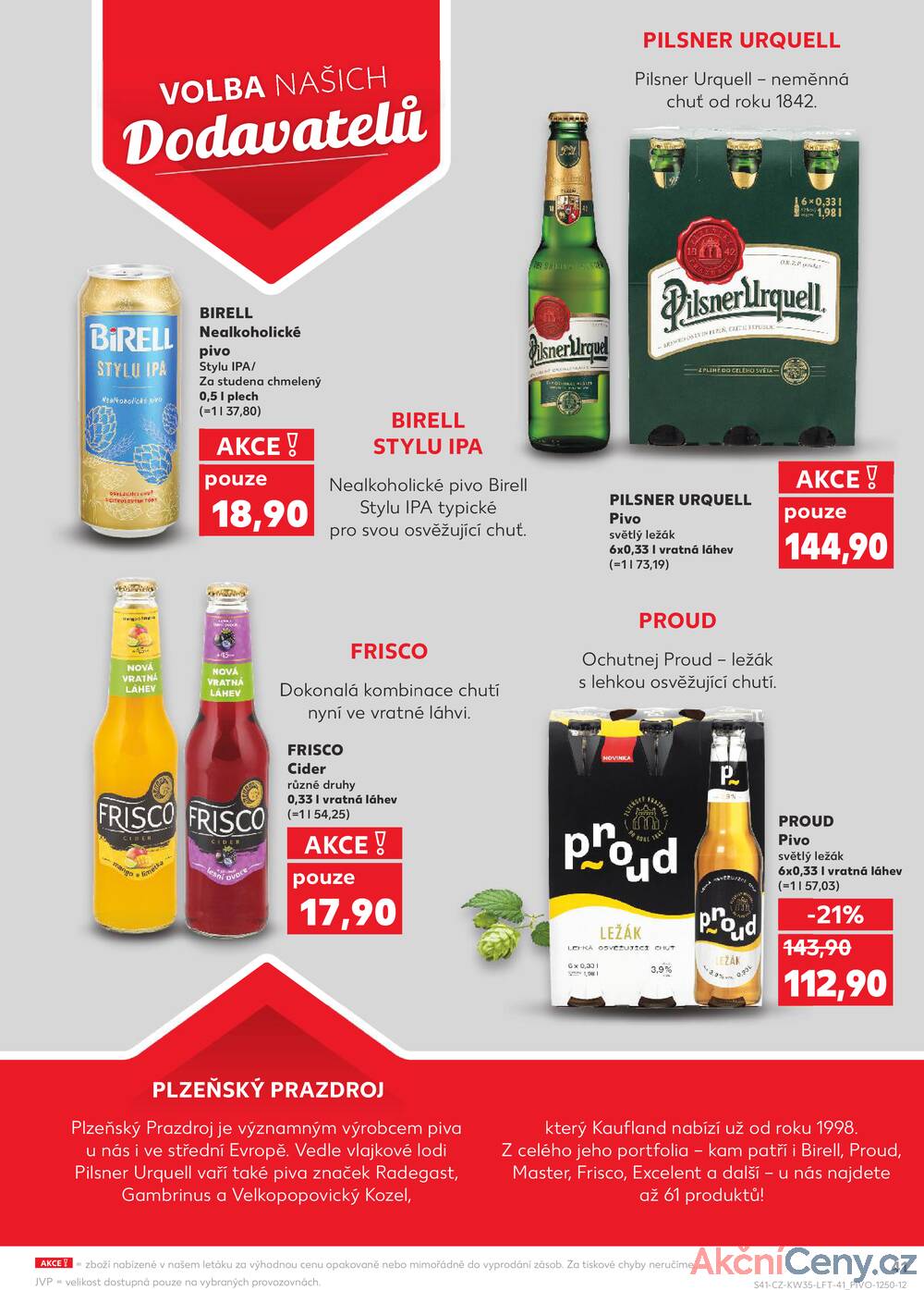 Leták Kaufland - Kaufland 27.8. - 2.9. - Kaufland - Kolín - strana 41