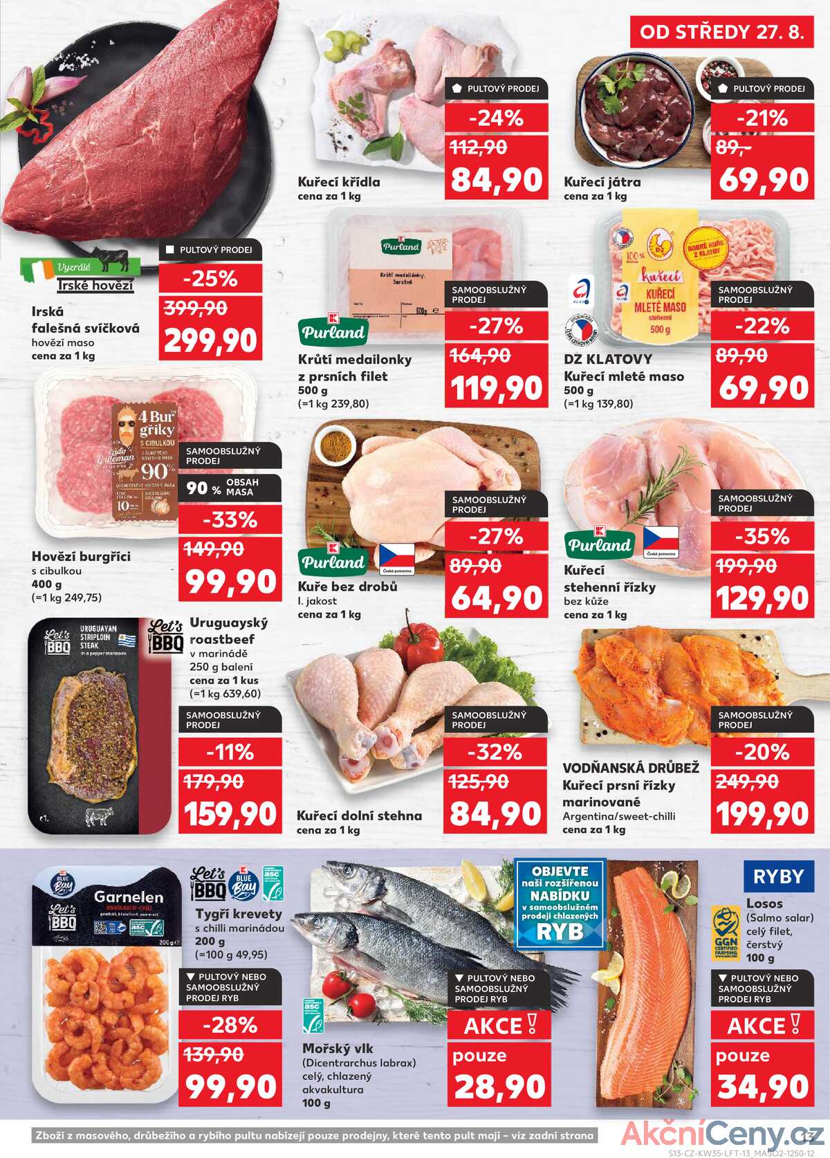Kaufland 27.8. - 2.9. - Kaufland - Dvůr Králové strana 13