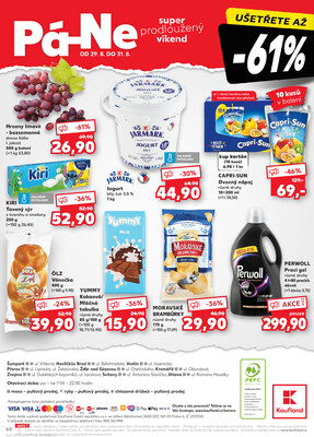 Kaufland 27.8. - 2.9. - Kaufland - Znojmo (Jarošova)