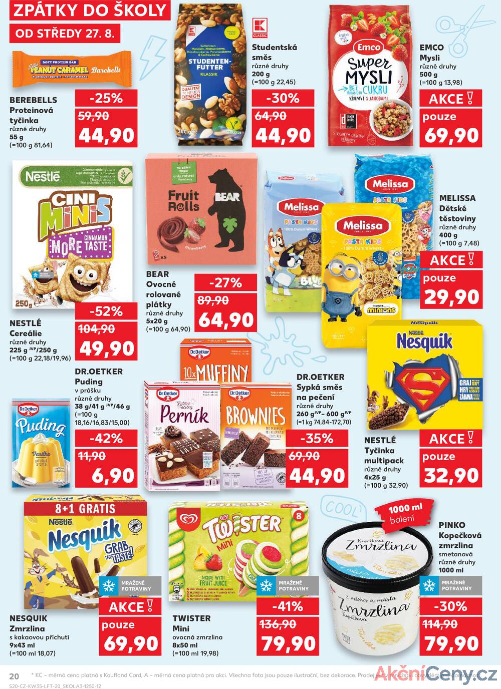 Leták Kaufland - Kaufland 27.8. - 2.9. - Kaufland - Kyjov - strana 20