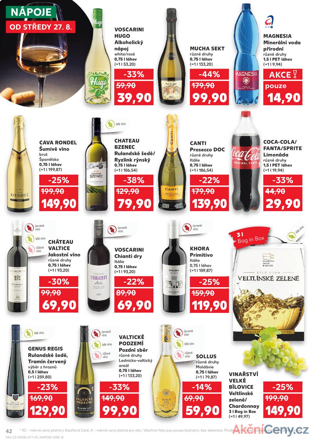 Leták Kaufland - Kaufland 27.8. - 2.9. - Kaufland - Kyjov - strana 42
