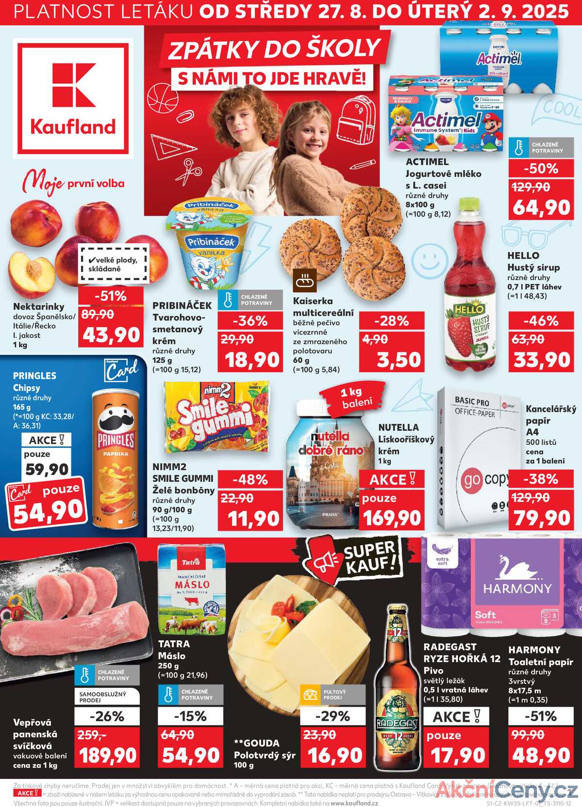 Kaufland 27.8. - 2.9. - Kaufland - Brno - Ponava strana 1