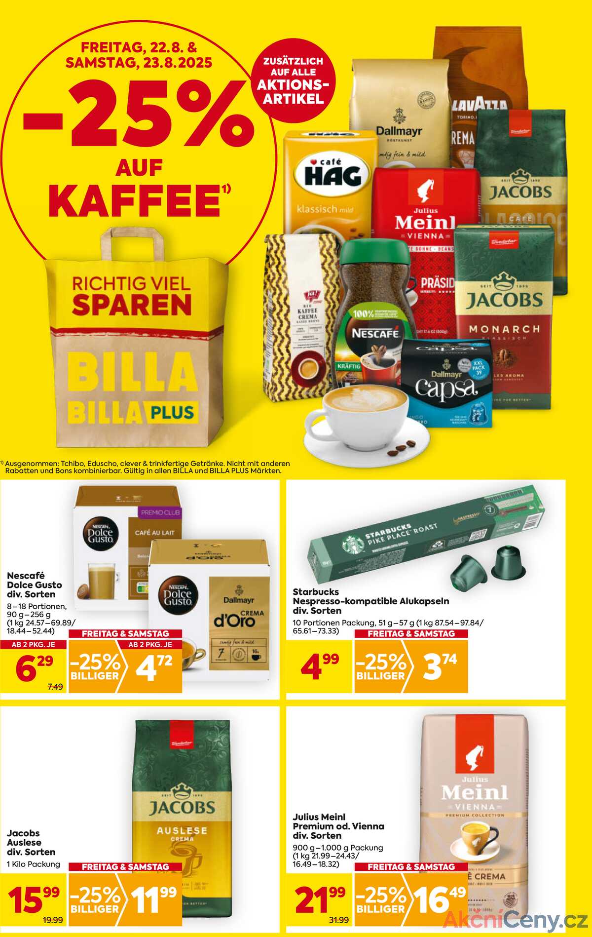Leták BILLA Rakousko 21.8.-27.8.2025 - BILLA&BILLA PLUS strana 2