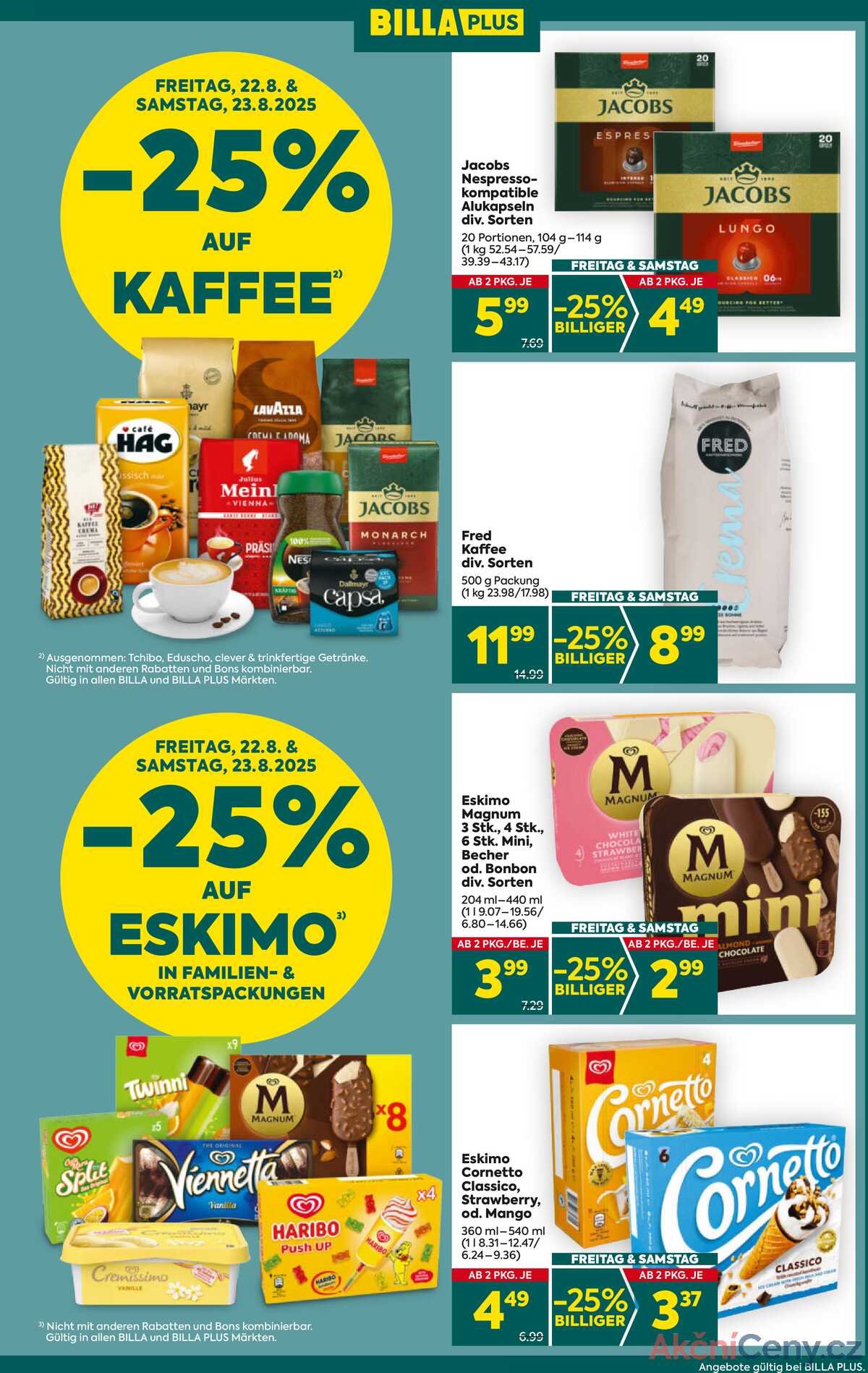 Leták BILLA Rakousko 21.8.-27.8.2025 - BILLA PLUS strana 3