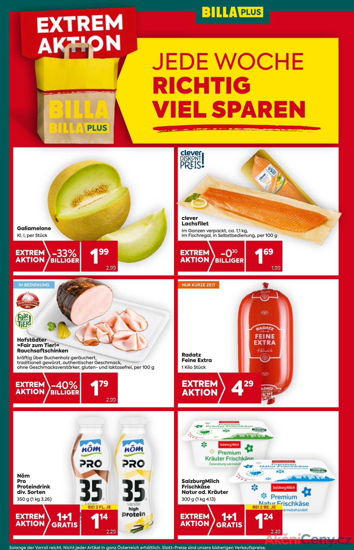 Leták BILLA Rakousko 21.8.-27.8.2025 - BILLA PLUS strana 4