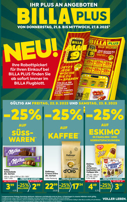Leták BILLA Rakousko 21.8.-27.8.2025 - BILLA PLUS
