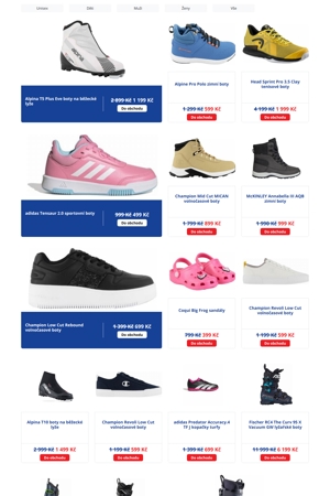 Intersport Boty - 22. 8. 2025