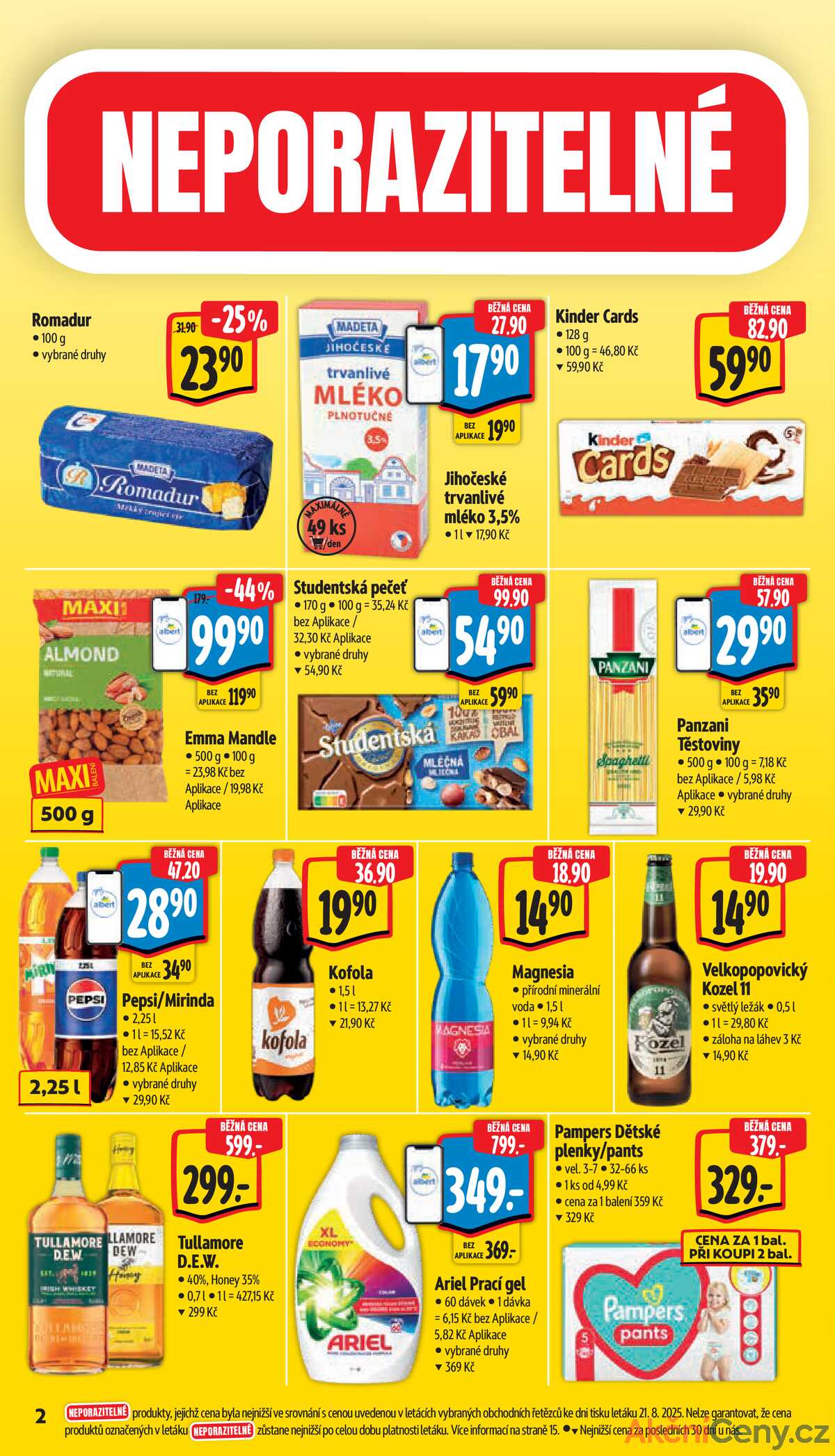 Albert Supermarket od 27.8. do 2.9.2025 strana 2