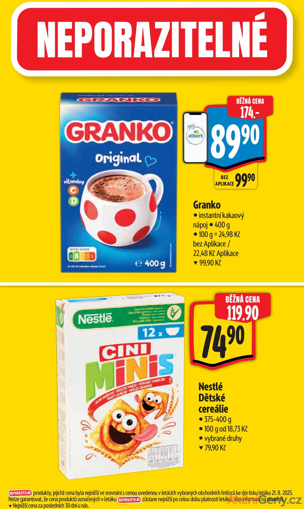 Leták Albert - Albert Supermarket Jihomoravský od 27.8. do 2.9.2025 - strana 4