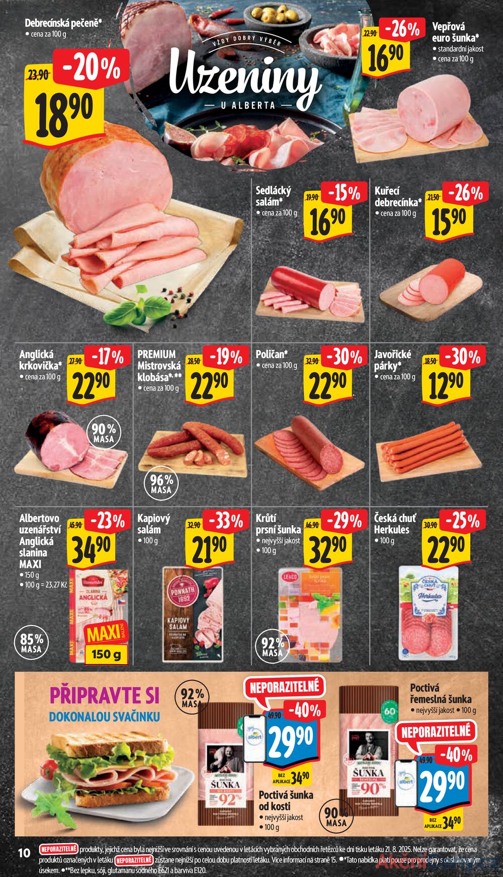 Leták Albert - Albert Supermarket Jihomoravský od 27.8. do 2.9.2025 - strana 18