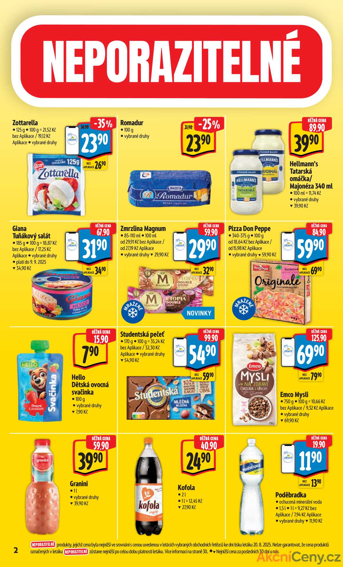 Albert  Hypermarket od 27.8. do 2.9.2025 strana 2