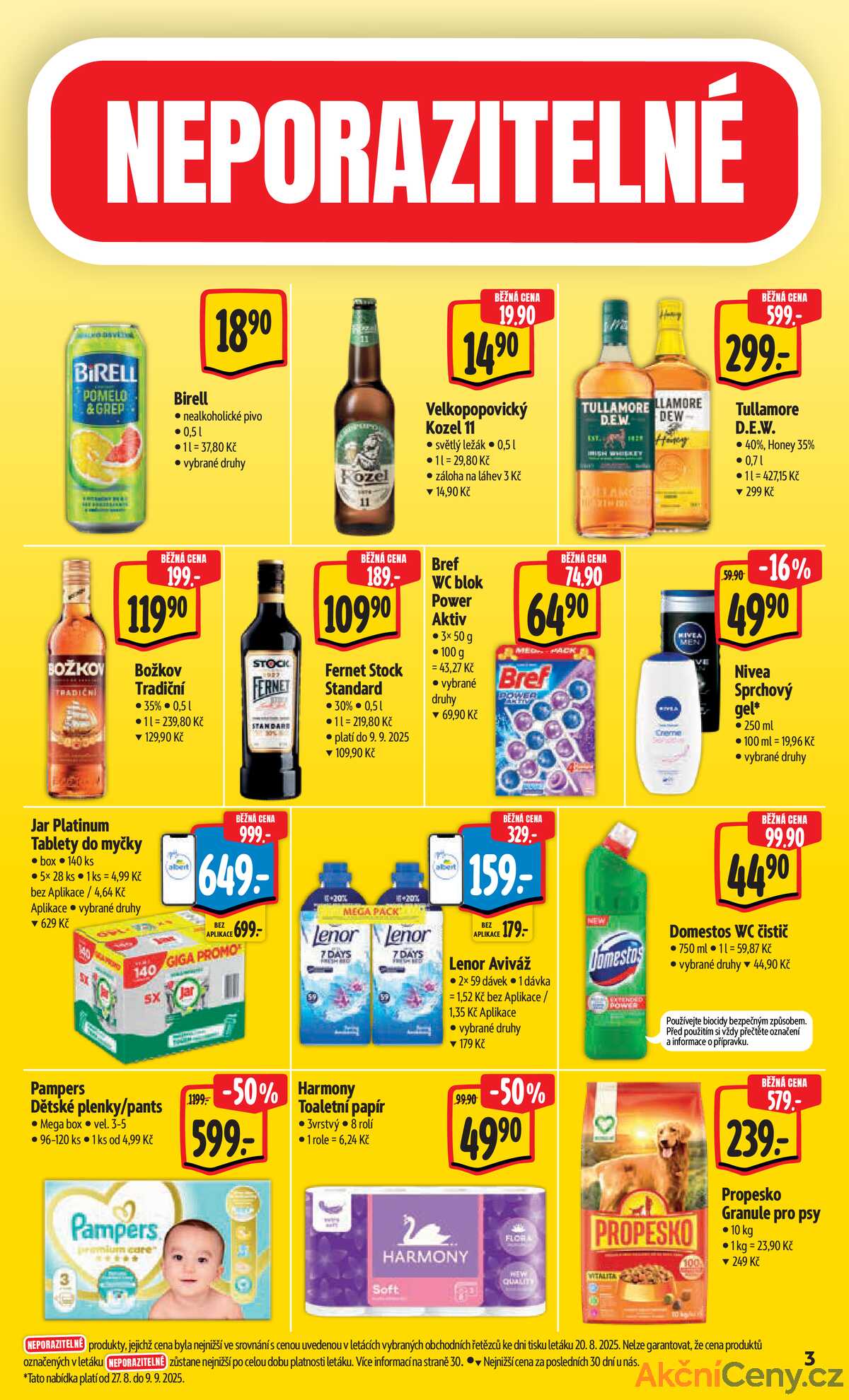 Albert  Hypermarket od 27.8. do 2.9.2025 strana 3