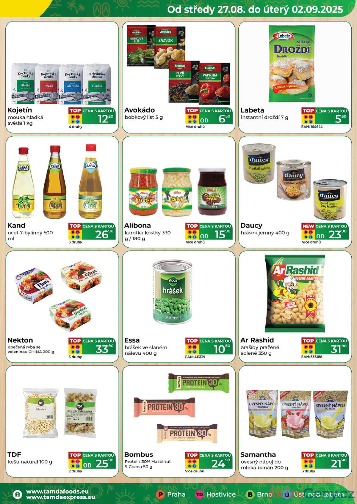Tamda Foods od 27.8. do 2.9.2025 strana 3