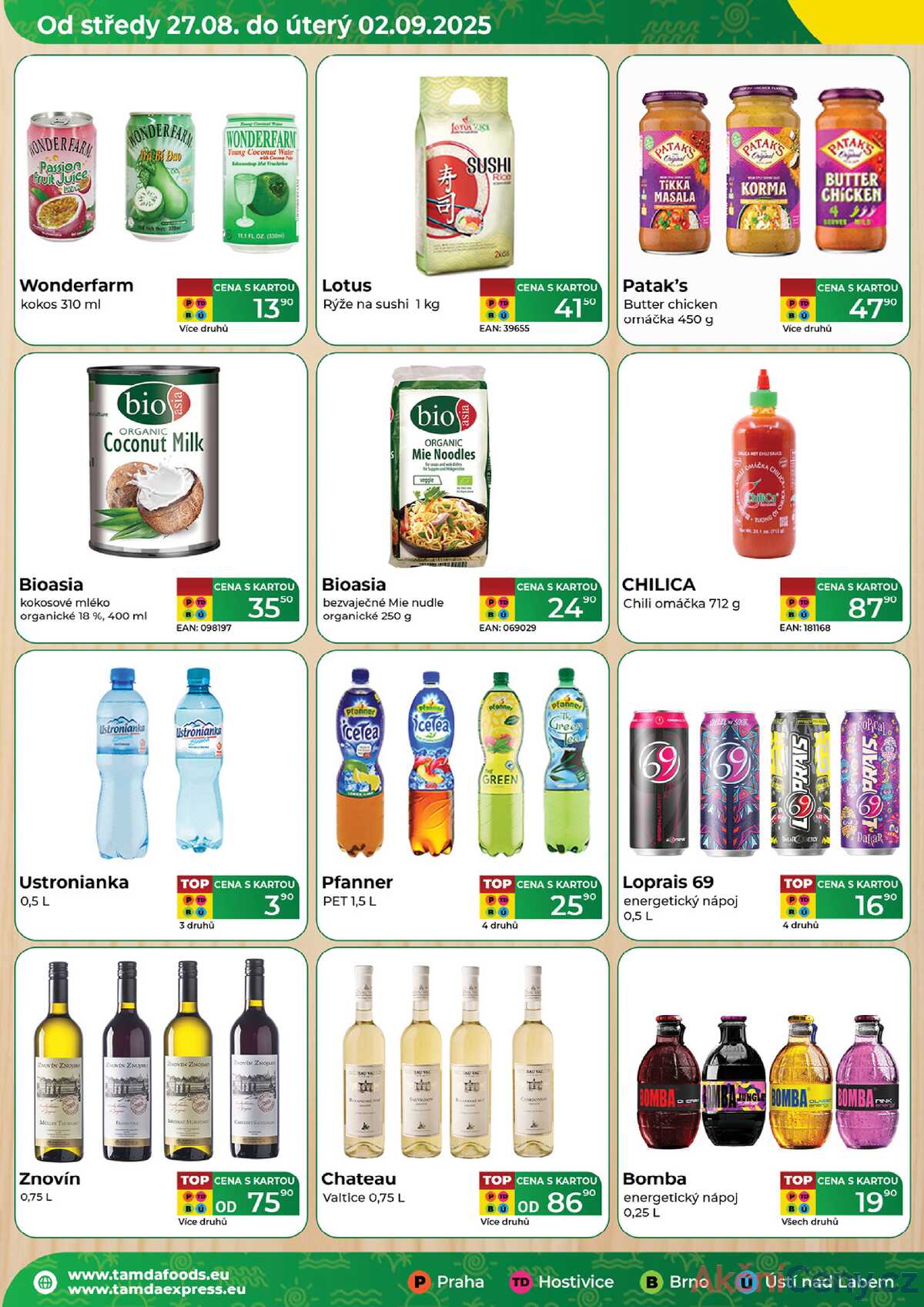 Tamda Foods od 27.8. do 2.9.2025 strana 4