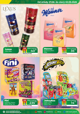 Tamda Foods od 27.8. do 2.9.2025