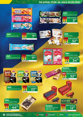 Tamda Foods od 27.8. do 2.9.2025